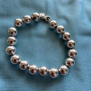 Tiffany & co sterling bead bracelet